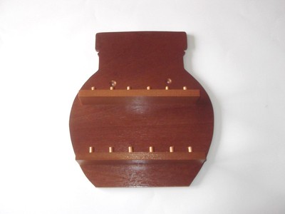 12 Stück Marmite Glas Holz Fingerhut Präsentationsständer (Mahagoni) (riesige Auswahl - siehe Liste)