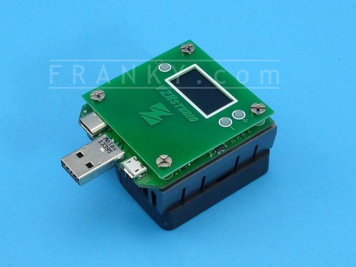 YZXstudio USB 0-3A 0-24V DC Dummy Load Power Monitor Protocol Tester ZL1100 - Afbeelding 1 van 6