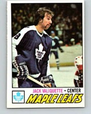 (HCW) 1977-78 O-Pee-Chee #64 Jack Valiquette  Toronto Maple Leafs V13347