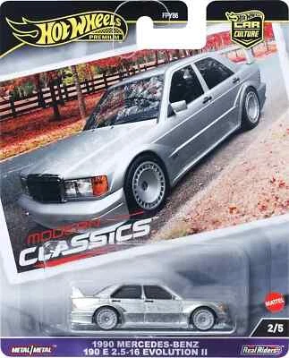 Mercedes Benz 190 E 1990 2,5-16 Evolution * Hot Wheels Modern Classics 976E 1:64