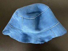 Authentic Vintage Burberry blau Wildleder Lammfell