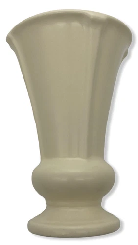 Royal Haeger for Restoration Hardware 11" Ivory Cream Neoclassical Vase EUC Big