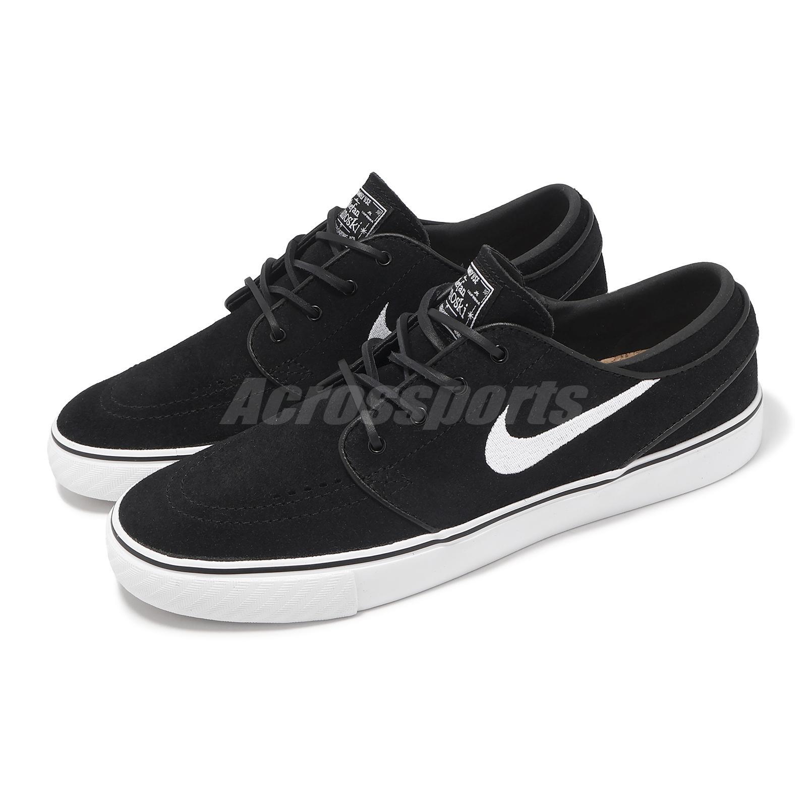 Nike SB Zoom Janoski OGPlus Черно-белый Мужской скейтборд унисекс FD6757-001