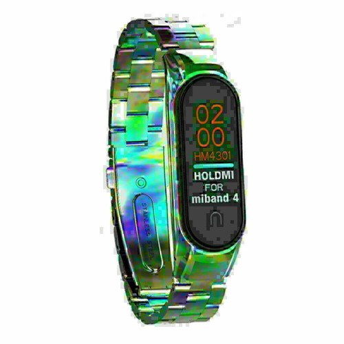 304 Stainless Steel Wristband Bracelet Strap Replacement For Xiaomi Mi Band 4 - Picture 12 of 12