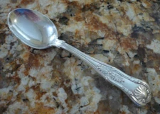 The Lexington Hotel New York City Silverplate Demitasse Spoon Kings Gorham