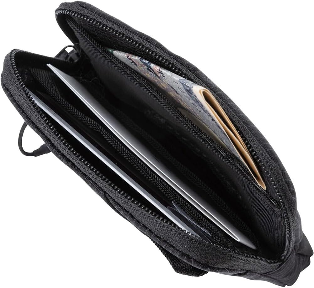 TNF The North Face Black Hazy Wallet NM82460 9x9.5cm - New