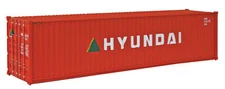 Walthers 40' Hi Cube Corrugated Side Container - Hyundai HO Scale