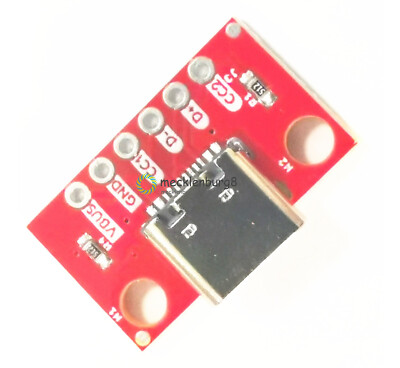 10PCS TYPE-C Test Board USB 3.1 16P To 2.54 High Current Power Adapter Board NEW