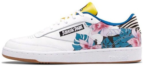 Reebok Jurassic Park x Club C 85 Dennis Nedry Men\'s Size 12 Athletic Sneakers Jurassic Park X Club C 85  main image 2