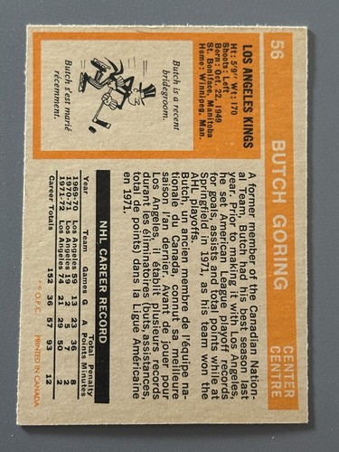1972-73 NHL O Pee Chee OPC Hockey Cards # 1 - 110 Buy Single Cards - Picture 149 of 269