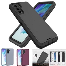 For Samsung Galaxy S21 FE 5G Case Heavy Duty Shockproof Rugged Protective Cover