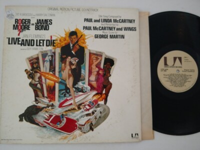 OST LP LIVE AND LET DIE 1973 UA-LA100G 1ST US PRESS PAUL MCCARTNEY GEORGE MARTIN
