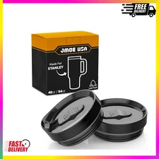"Jmoe USA Sliding Lid for Stanley Quencher H2.0 Tumblers – Leakproof, BPA-Free,