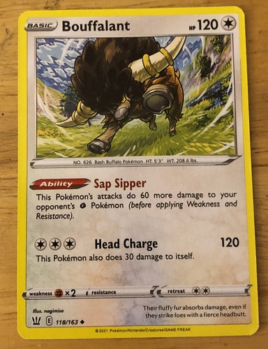 Bouffalant 118/163 Battle Styles