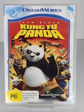 Kung Fu Panda DVD Dreamworks Jack Black Dustin Hoffman Angelina Jolie Lucy Liu