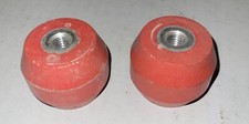 GLASTIC STANDOFF 1-1/2"" x 1-3/4"" Diameter INSULATOR 3/8"" Thread RED
