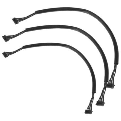 3x Regler Motor Sensor Kabel Draht 200mm für Maßstab 1:10 RC Auto Buggy Teile