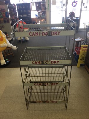 70年代　DRY　カナダドライ　ワイヤーラック　ビンテージ 70年代 CANADADRY カナダドライ ワイヤーラック ビンテージ