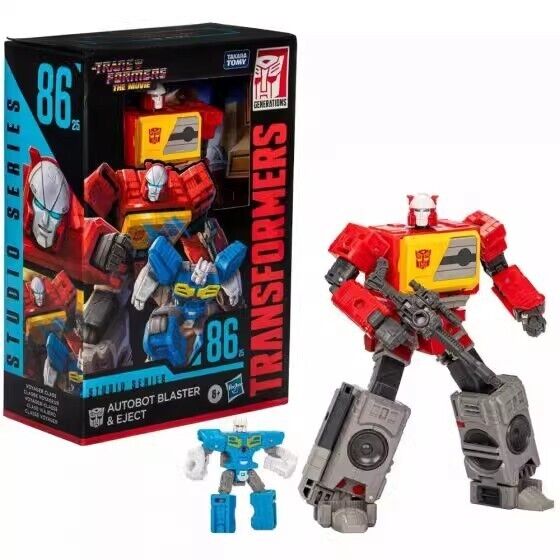 SS86 SS86-25 AUTOBOT BLASTER & EJECT Transform toys suite SS86 SS86-25 AUTOBOT BLASTER & EJECT Transform toys suite