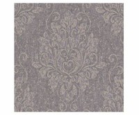 Rasch Textil Tapete Vlies Indigo 226248 Lila Beige Stylisch Barock