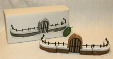 Dept 56 Heritage Village Churchyard Gate and Fence, Set of 3, #5806-8