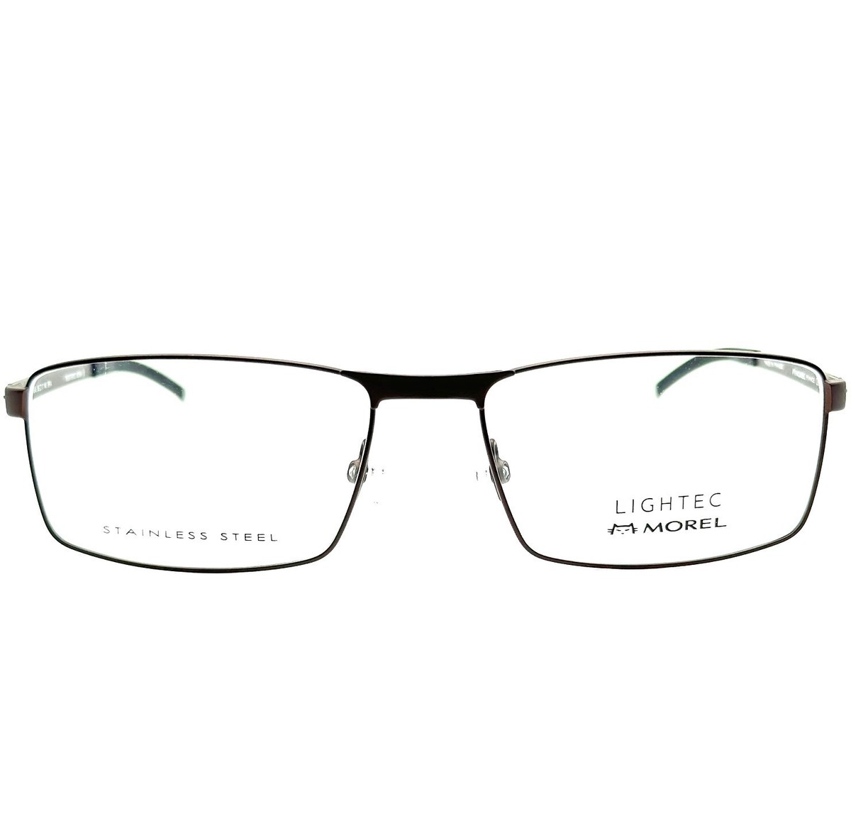 NEW MOREL LIGHTEC 30124S SP04 BROWN AUTHENTIC EYEGLASSES 56MM-17