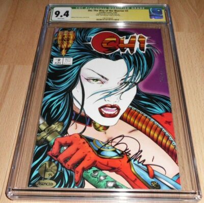 SHI-WAY OF THE WARRIOR #2 CGC SS 9.4 Crusade Comics SIGNED William Tucci 