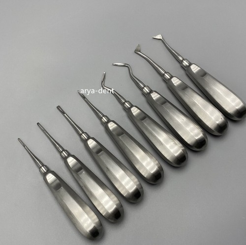 Ascensori di Lussazione Dentale Lussazione Punta Radice Estrazione Orale Strumenti Chirurgia - Foto 3 di 7