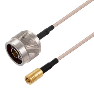 RG-316 Kabel mit N-Stecker / SMB-Buchse- Deutsche Produktion - Länge wählen