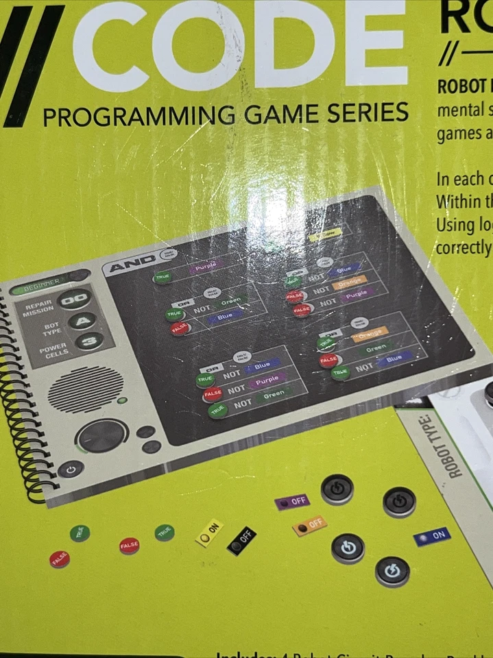ThinkFun CODE Programming Game Series: Robot Repair -Open Box - Image 4 of 4