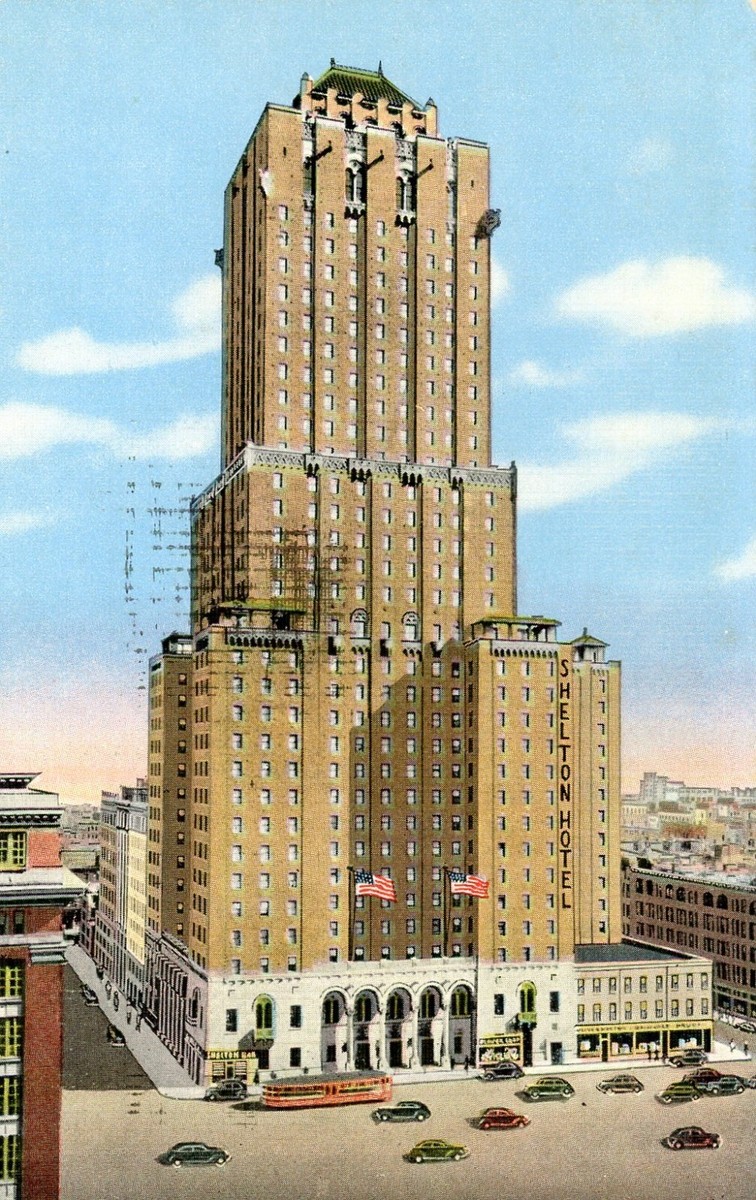 The Shelton Hotel, Lexington Ave & 49th Street, New York City