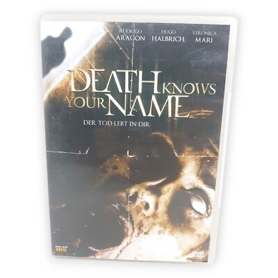 Death Knows Your Name Der Tod lebt in dir DVD Aragon Rodrigo Hugo Halb FSK16 GUT