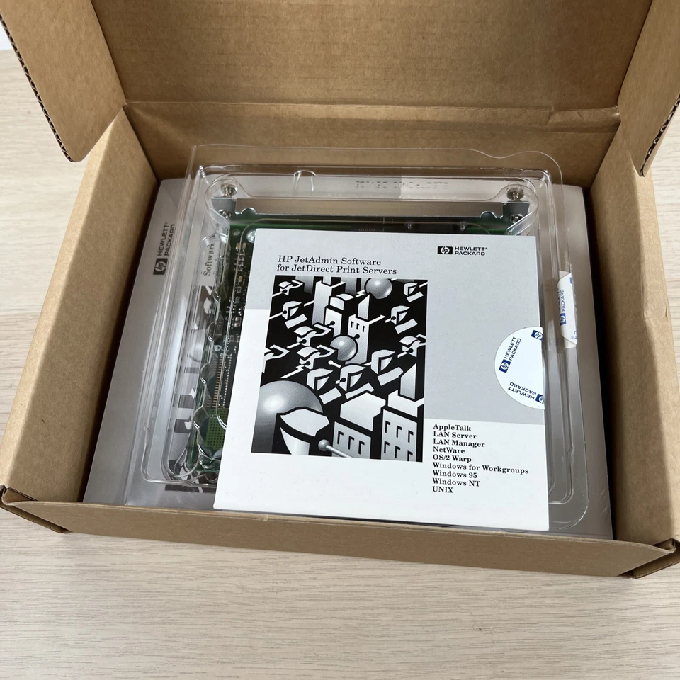 HP HEWLETT PACKARD JETDIRECT CARD 10/100 BASE-TX J2556B New - Image 2 of 4