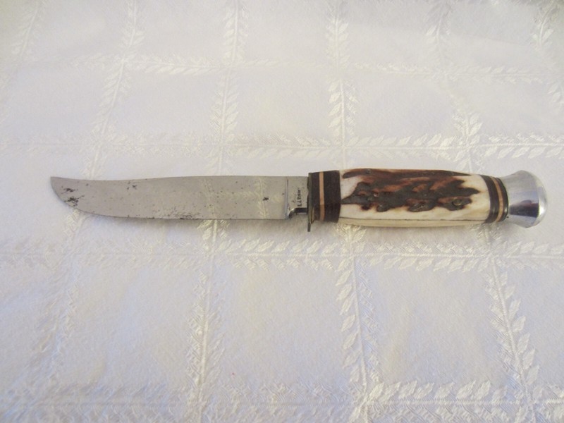 Vintage Richter Stag Handle Hunting Knife