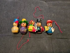 LOT OF 5 Steinbach Mini Cracker German Christmas Nutcrackers.