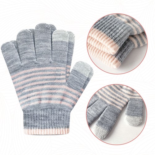 EvirdWear Touchscreen Kids Gloves for Boys Girls, Child Winter Warm Glove - Picture 4 of 41