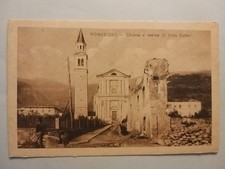 Roncegno (Trento). Chiesa e rovine di Villa Cofler.