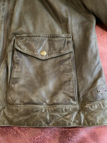 Scotch & Soda Men's Leather Jacket, Amsterdam Couture Exclusive. image 3