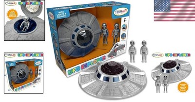 UFO Spaceship Space Toy with Aliens, Lights & Sounds | eBay