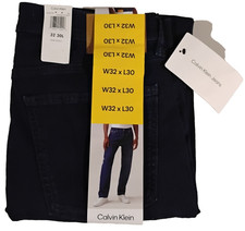 Calvin Klein Mens Jeans Size 32x30 Vintage CK Navy New With Tags