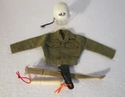 1968 GI Joe Military Police Helmet and Billy Club A 2