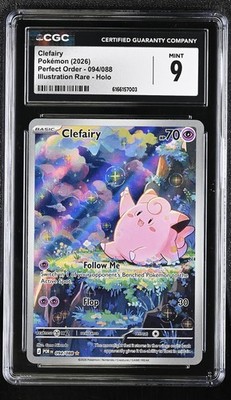 Clefairy 094/088 Me03: Perfect Order Holo for sale online | eBay