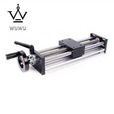 Dual-Optical Axis T-Shaped Linear Cnc Motion Slide Hand-Operated Cross Module
