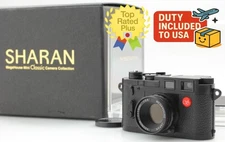[ TOP MINT in Box] SHARAN Megahouse Leica M3 Model Black Minox Film Camera JAPAN