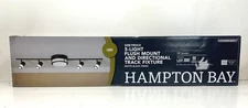 Hampton Bay Greyrock 5-Light Fixed Track Light Matte Black New
