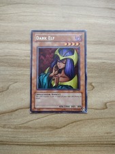 dark elf yugioh card Yu-Gi-Oh! DARK ELF MRD-113 -SILVER LETTERING- BCCG GEM MINT 10