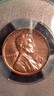 1935-S Lincoln Cent PCGS MS65 Red Brown Gem Unc light toning San Francisco Lincoln Wheat