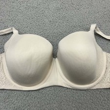 Secret Treasures Bra 40DD T-Shirt Bra ST114 Lace Trim