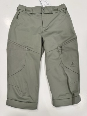 Odlo Women's Zeroweight Windproof KB 3/4 Trousers Small