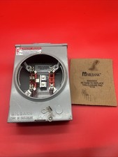 Used Milbank meter opening closing plate